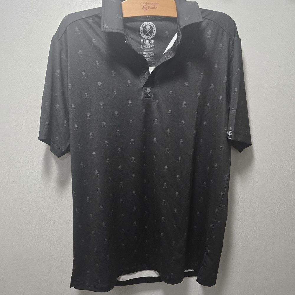 Men's Black Polo Shirt
